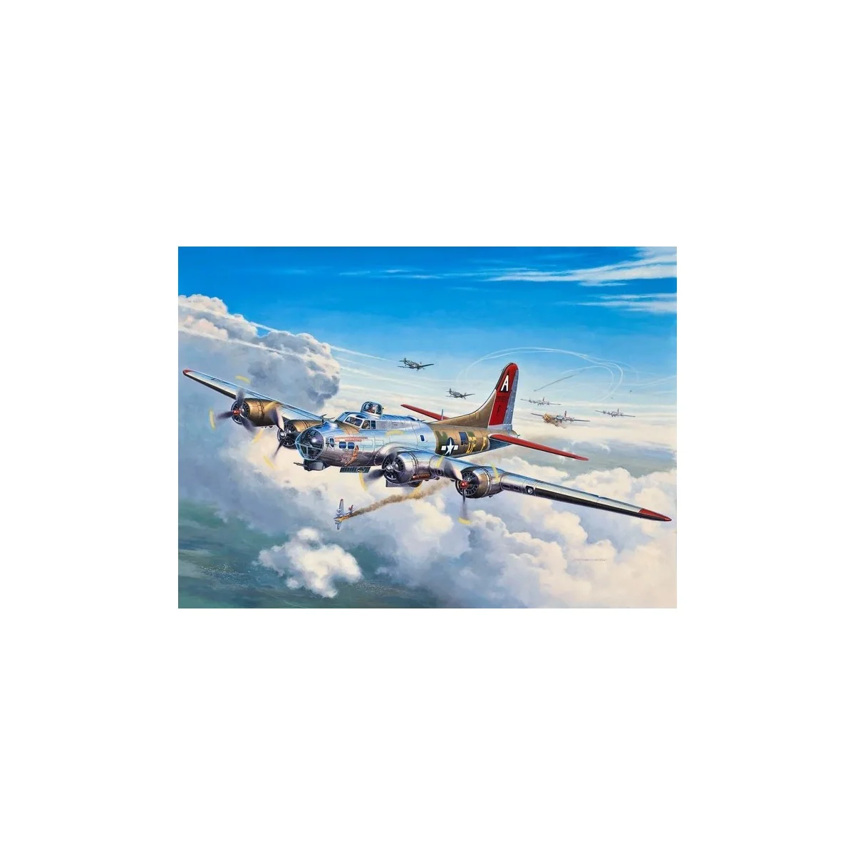 Maquette avion B-17G Flying Fortress 1/72 - Revell 04283 - 04297 Maquette avion B-17G Flying Fortress 1/72 - Revell 04283 - 04297
