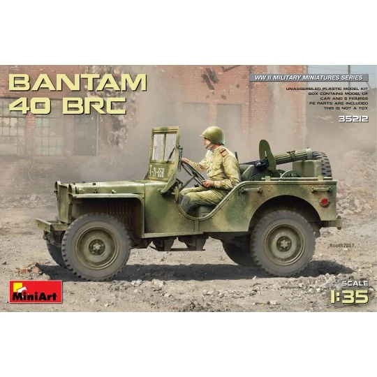 MIN-35212-Maquette militaire Bantam 40 BRC 1/35 - MiniArt 35212