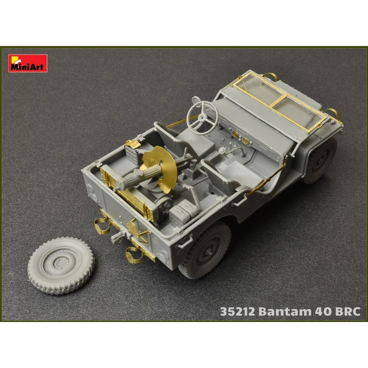 Maquette militaire Bantam 40 BRC 1/35 - MiniArt 35212 - MIN-35212