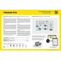 Maquette plastique Remorque standard E 3 tonnes 1/24 Heller - 81410... HEL-81410-Maquette plastique Remorque standard E 3 tonnes 1/24 Heller - 81410