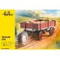 Maquette plastique Remorque standard E 3 tonnes 1/24 Heller - 81410... HEL-81410-Maquette plastique Remorque standard E 3 tonnes 1/24 Heller - 81410