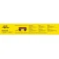HEL-81410-Heller 1/24 scale plastic model kit - Standard E 3-ton trailer - 81410