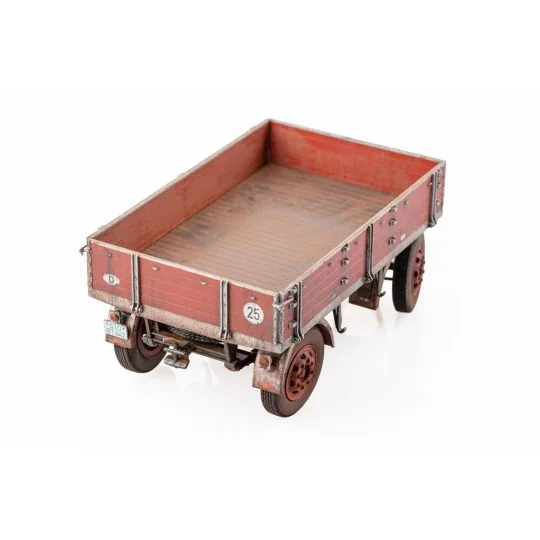Maquette plastique Remorque standard E 3 tonnes 1/24 Heller - 81410... HEL-81410-Maquette plastique Remorque standard E 3 tonnes 1/24 Heller - 81410