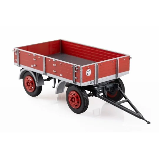 Maquette plastique Remorque standard E 3 tonnes 1/24 Heller - 81410... HEL-81410-Maquette plastique Remorque standard E 3 tonnes 1/24 Heller - 81410