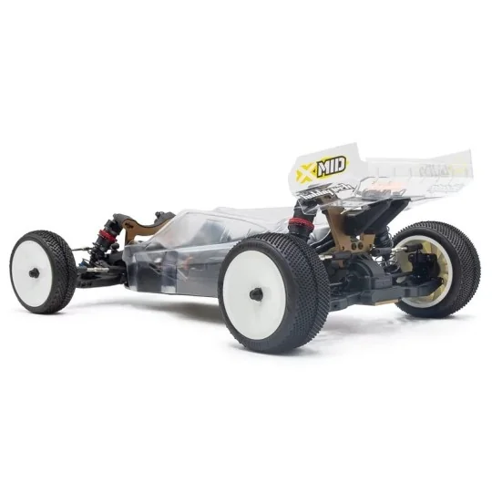 8.XMID.COMBO-RACE-Buggy RC Hobbytech X-Mid 2WD 1/10 Combo Racing Pack Kit