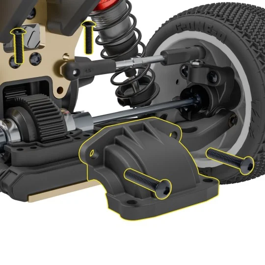 RC Buggy Hobbytech X-Mid 2WD 1/10 Combo Racing Pack Kit - 8.XMID.CO... 8.XMID.COMBO-RACE-RC Buggy Hobbytech X-Mid 2WD 1/10 Combo Racing Pack Kit