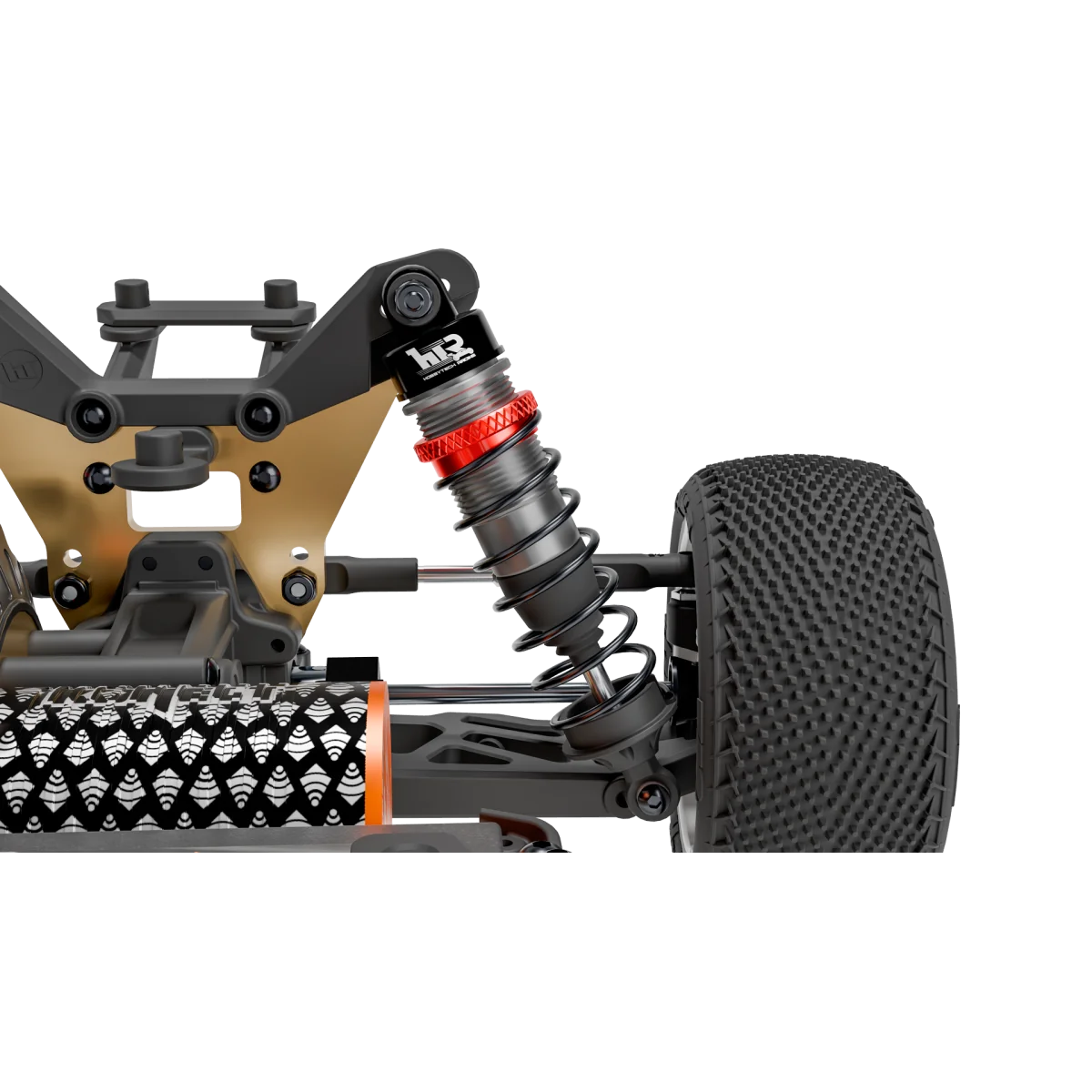 Buggy RC Hobbytech X-Mid 2WD 1/10 Combo Racing Pack Kit - 8.XMID.CO...