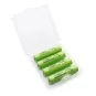 KN-NI1.2-AAA-800-Pack de 4 accus NiMH AAA Konect 800 mAh avec boîte de rangement
