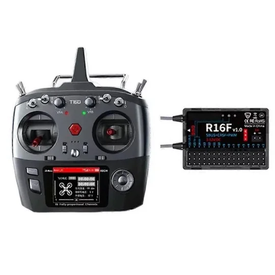 Radio Radiolink T16D 16 voies 2,4 GHz avec récepteur R16F - RDL-T16... RDL-T16D-R16F-Radio Radiolink T16D 16 voies 2,4 GHz avec récepteur R16F - RDL-T16D-R16F
