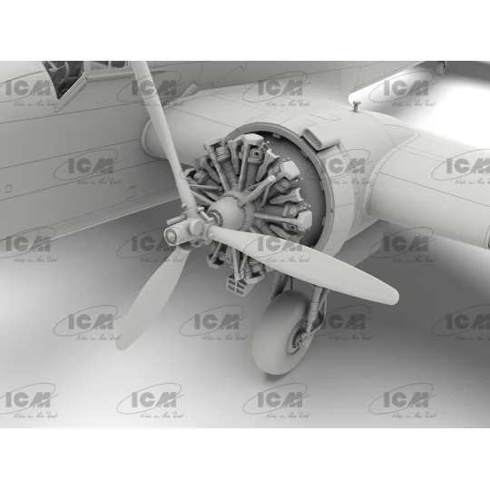 HP.52 Hampden B.Mk.I 1/48 model kit - ICM 48352 - ICM-48352 ICM-48352-HP.52 Hampden B.Mk.I 1/48 model kit - ICM 48352