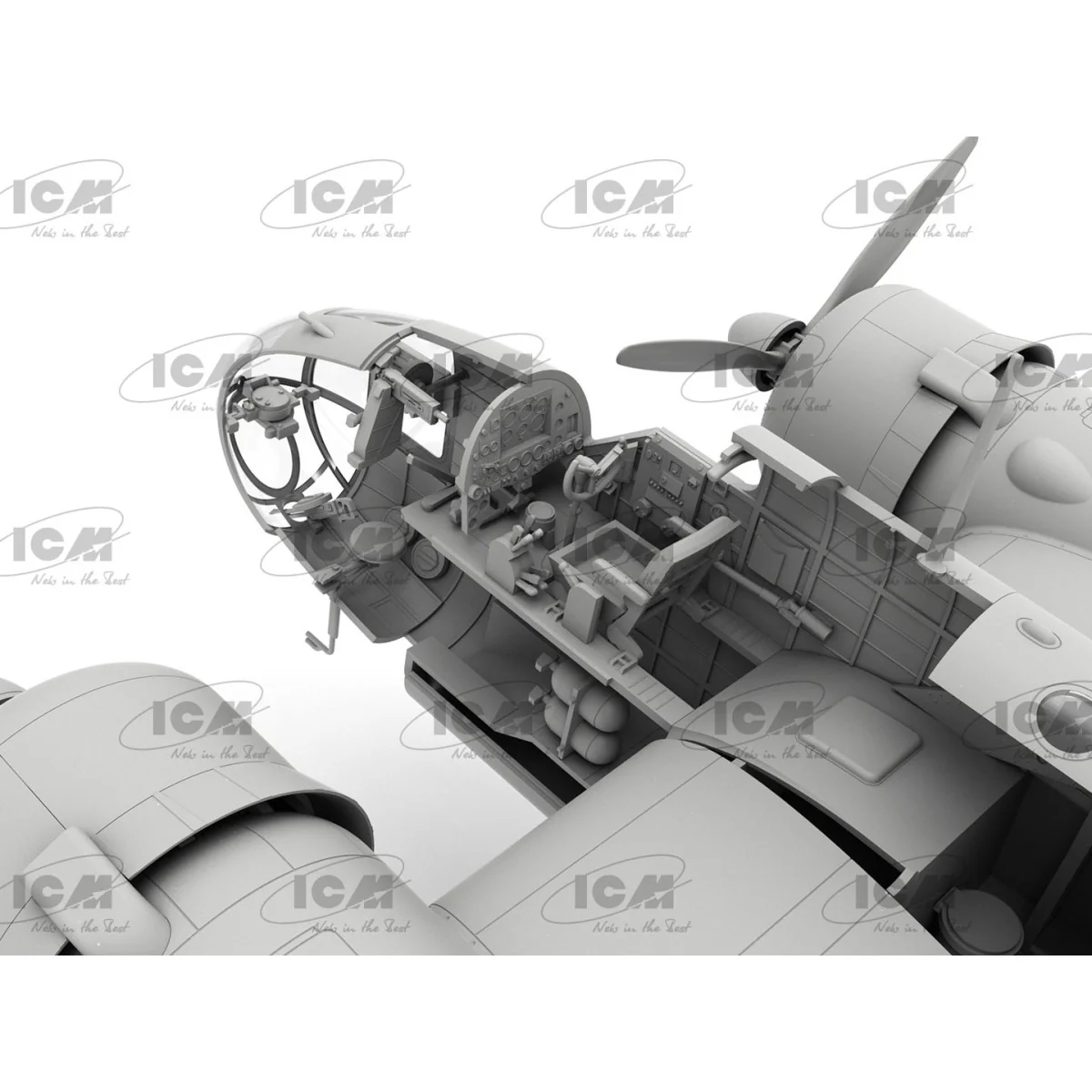 Maquette HP.52 Hampden B.Mk.I 1/48 - ICM 48352 - ICM-48352 Maquette HP.52 Hampden B.Mk.I 1/48 - ICM 48352 - ICM-48352