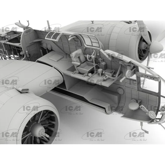 HP.52 Hampden B.Mk.I 1/48 model kit - ICM 48352 - ICM-48352 ICM-48352-HP.52 Hampden B.Mk.I 1/48 model kit - ICM 48352