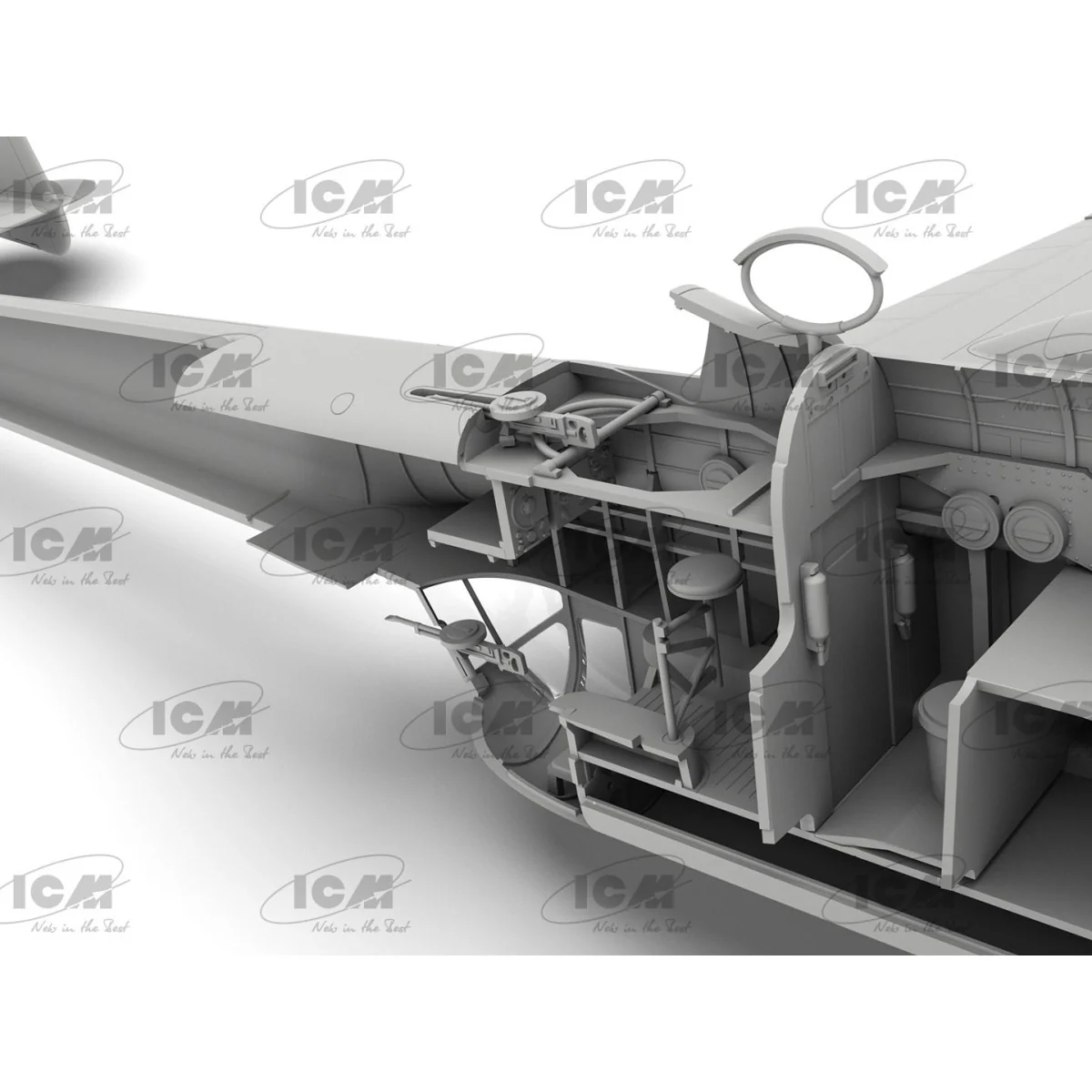 Maquette HP.52 Hampden B.Mk.I 1/48 - ICM 48352 - ICM-48352 Maquette HP.52 Hampden B.Mk.I 1/48 - ICM 48352 - ICM-48352