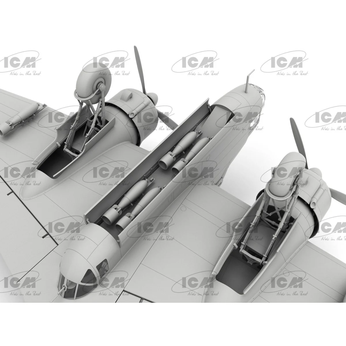 HP.52 Hampden B.Mk.I 1/48 model kit - ICM 48352 - ICM-48352 HP.52 Hampden B.Mk.I 1/48 model kit - ICM 48352 - ICM-48352