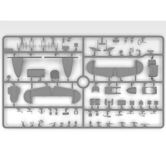 Maquette HP.52 Hampden B.Mk.I 1/48 - ICM 48352 - ICM-48352 ICM-48352-Maquette HP.52 Hampden B.Mk.I 1/48 - ICM 48352