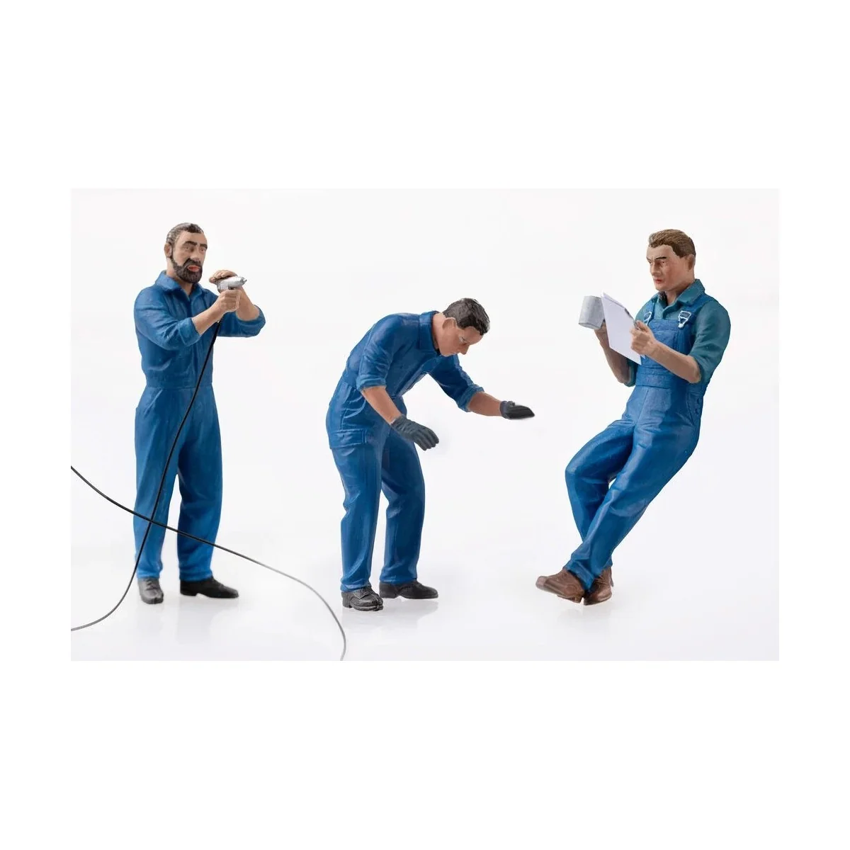Car Mechanics II Mechanic Figures 1/24 Heller 82756 - HEL-82756 Car Mechanics II Mechanic Figures 1/24 Heller 82756 - HEL-82756