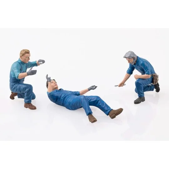 Figurines mécaniciens automobiles Car Mechanics I 1/24 Heller 82755... HEL-82755-Figurines mécaniciens automobiles Car Mechanics I 1/24 Heller 82755