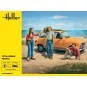 HEL-82757-1970s Townspeople Figurines 1/24 Heller 82757