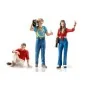 HEL-82757-Figurines Citadins des années 1970 1/24 Heller 82757