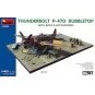 Maquette avion P-47D Thunderbolt Bubbletop avec base 1/48 MiniArt 4... MIN-48018-Maquette avion P-47D Thunderbolt Bubbletop avec base 1/48 MiniArt 48018
