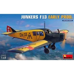 Maquette avion Junkers F13 Early Production 1/48 MiniArt 48002 - MI...