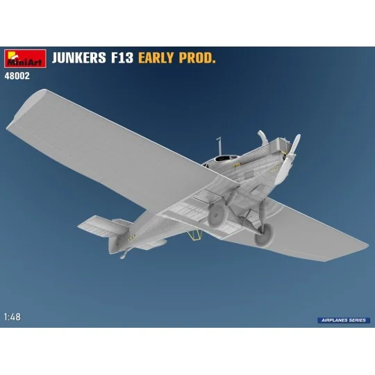 Maquette avion Junkers F13 Early Production 1/48 MiniArt 48002 - MI... MIN-48002-Maquette avion Junkers F13 Early Production 1/48 MiniArt 48002