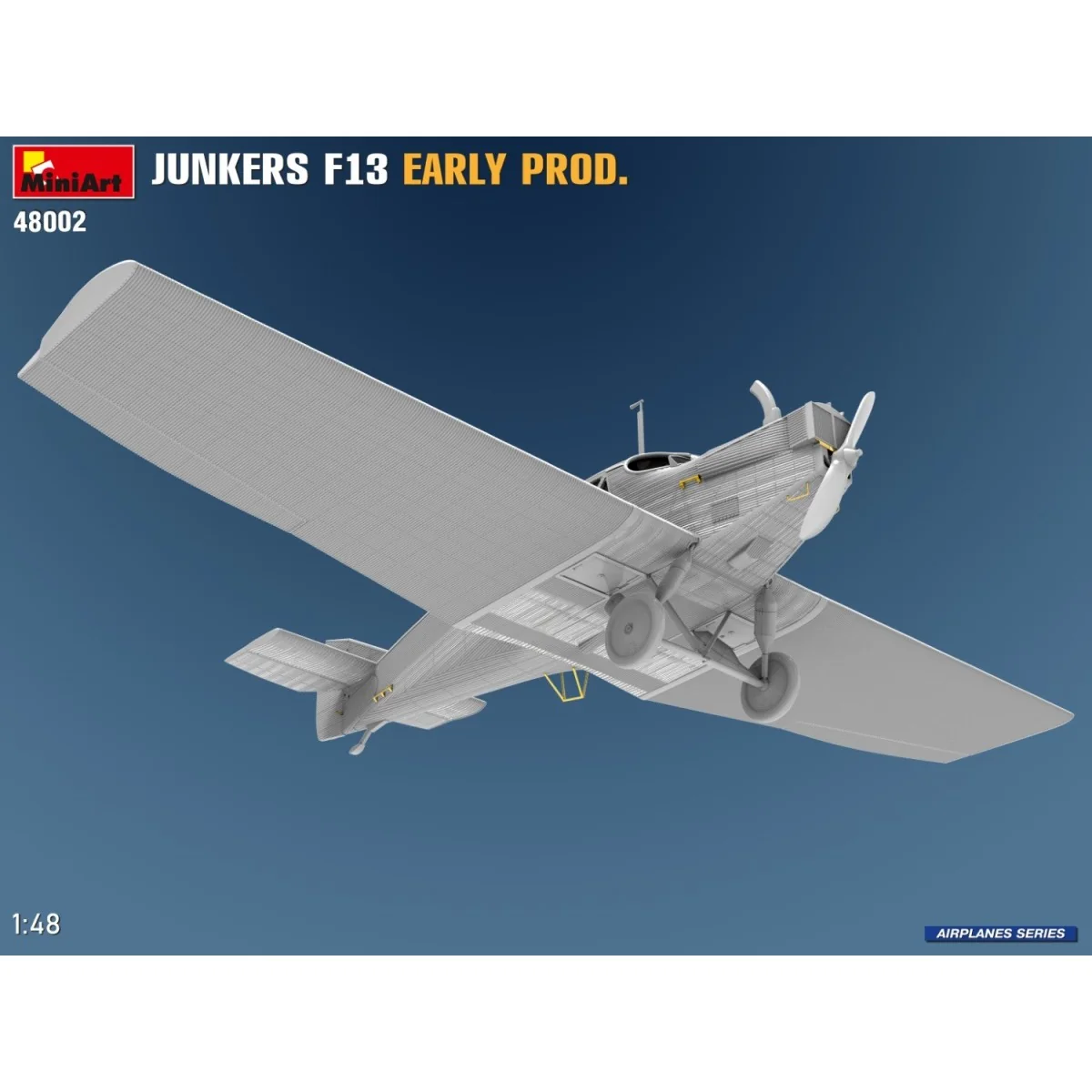 Junkers F13 Early Production Aircraft Model Kit 1/48 MiniArt 48002 ... Junkers F13 Early Production Aircraft Model Kit 1/48 MiniArt 48002 ...