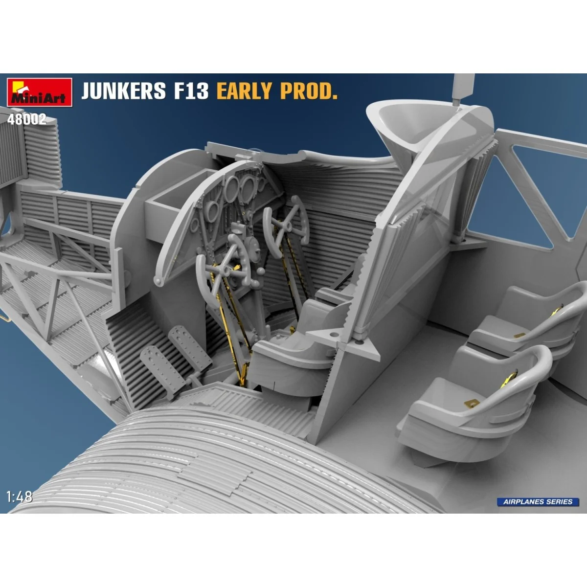 Junkers F13 Early Production Aircraft Model Kit 1/48 MiniArt 48002 ... Junkers F13 Early Production Aircraft Model Kit 1/48 MiniArt 48002 ...