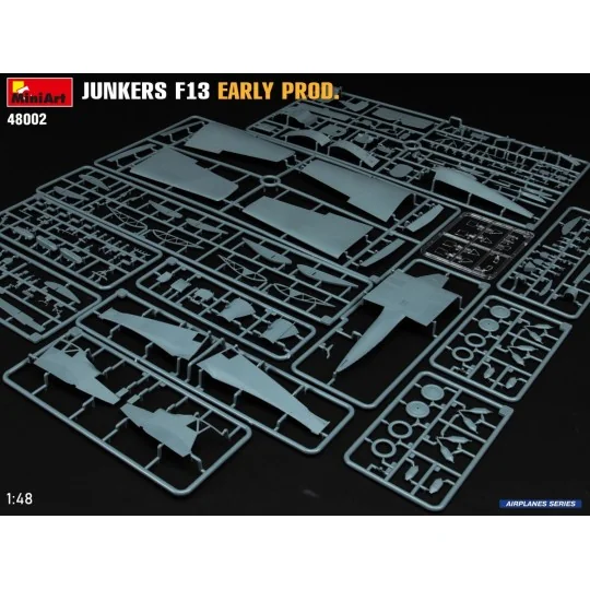 Maquette avion Junkers F13 Early Production 1/48 MiniArt 48002 - MI... MIN-48002-Maquette avion Junkers F13 Early Production 1/48 MiniArt 48002