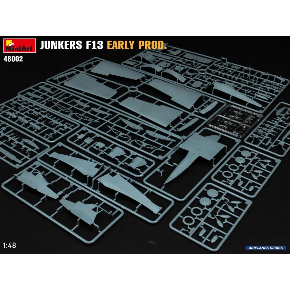 Maquette avion Junkers F13 Early Production 1/48 MiniArt 48002 - MI... Maquette avion Junkers F13 Early Production 1/48 MiniArt 48002 - MI...