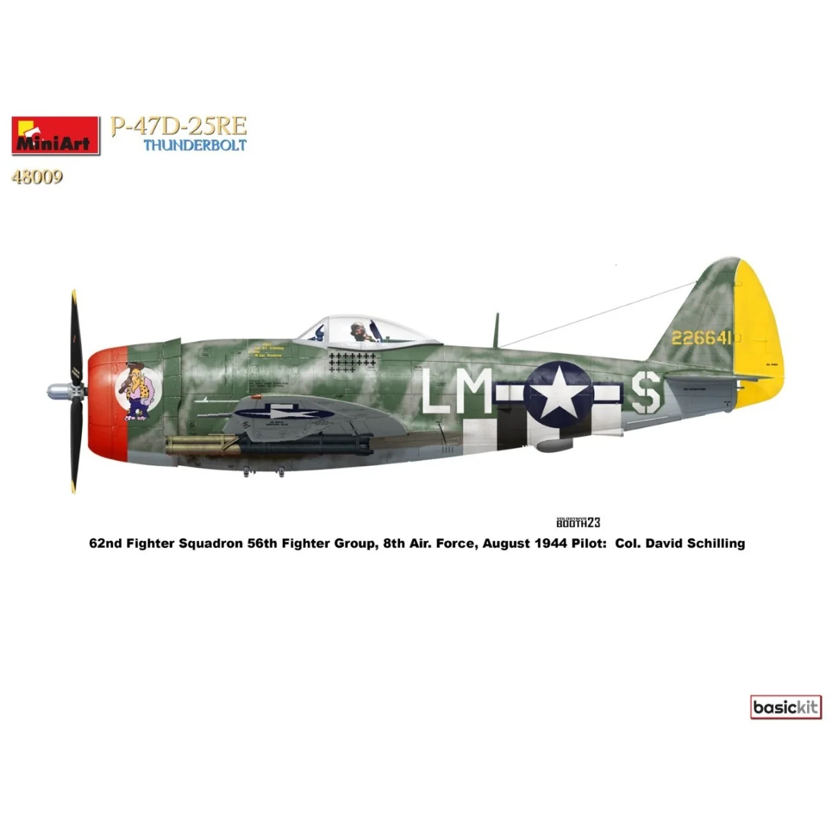 MiniArt P-47D-25RE Thunderbolt Basic Kit Plastic Model 1/48 - MIN-4... MiniArt P-47D-25RE Thunderbolt Basic Kit Plastic Model 1/48 - MIN-4...