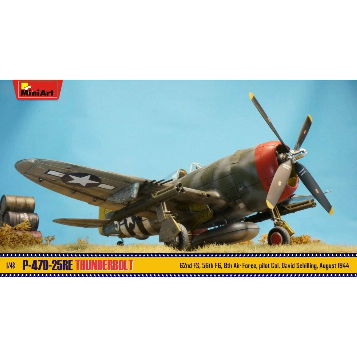 Maquette P-47D-25RE Thunderbolt Basic Kit 1/48 MiniArt 48009 - MIN-... Maquette P-47D-25RE Thunderbolt Basic Kit 1/48 MiniArt 48009 - MIN-...