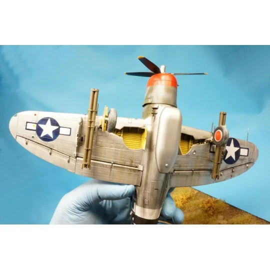 Maquette P-47D-25RE Thunderbolt Basic Kit 1/48 MiniArt 48009 - MIN-... MIN-48009-Maquette P-47D-25RE Thunderbolt Basic Kit 1/48 MiniArt 48009