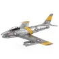Maquette métal 3D F-86 Sabre Metal Earth ME1015 - ME1015 ME1015-Maquette métal 3D F-86 Sabre Metal Earth ME1015
