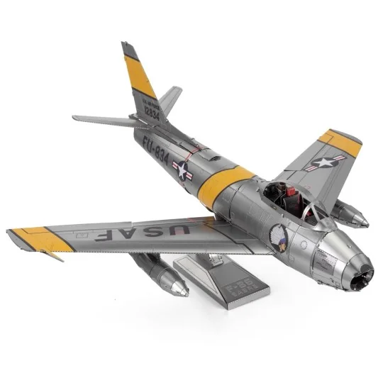 Maquette métal 3D F-86 Sabre Metal Earth ME1015 - ME1015 ME1015-Maquette métal 3D F-86 Sabre Metal Earth ME1015