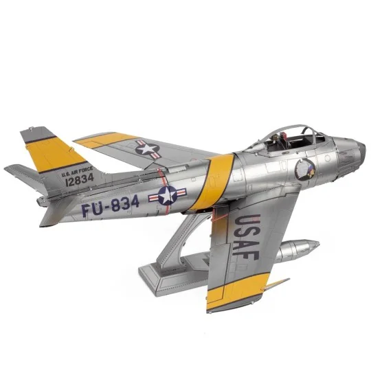 Maquette métal 3D F-86 Sabre Metal Earth ME1015 - ME1015 ME1015-Maquette métal 3D F-86 Sabre Metal Earth ME1015
