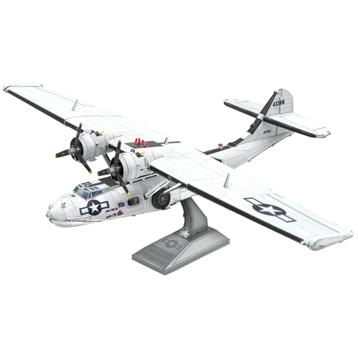 Metal 3D Model Metal Earth Consolidated PBY Catalina ME1013 - ME1013