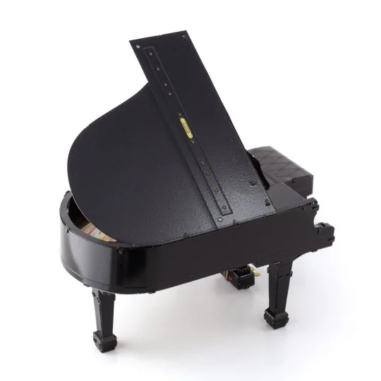 Maquette métal 3D Grand Piano noir Metal Earth ME1028 - ME1028 ME1028-Maquette métal 3D Grand Piano noir Metal Earth ME1028