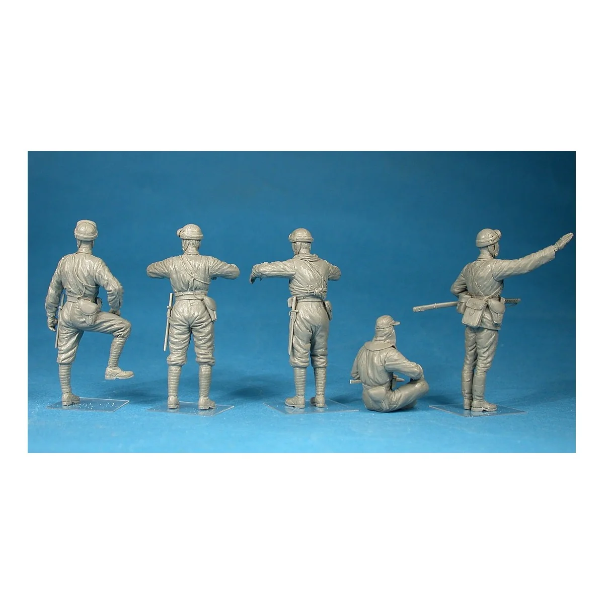 Figurines équipage de char japonais 1/35 - MiniArt 35128 - MIN-35128