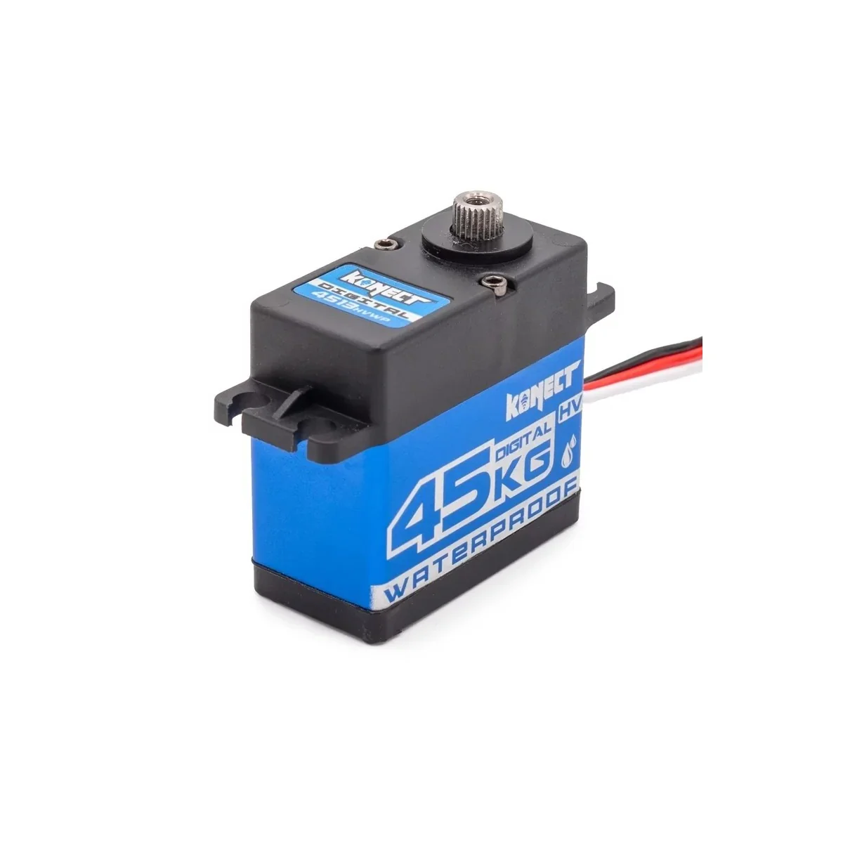 Digital servo Konect KN-4513HVWP 45 kg 0.13 s waterproof metal gear...