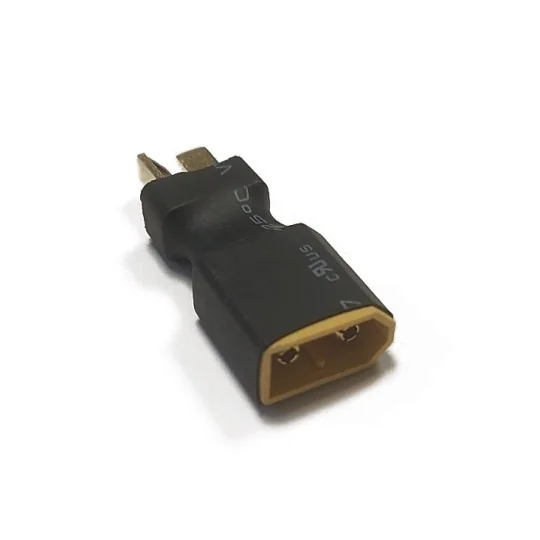 T422689-Adaptateur Dean male / XT60 male (pour bateau T2M T623) - T422689