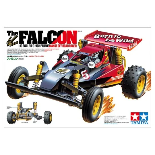 The Falcon 2026 1/10 2WD Kit - Tamiya 47532 - 47532 47532-The Falcon 2026 1/10 2WD Kit - Tamiya 47532
