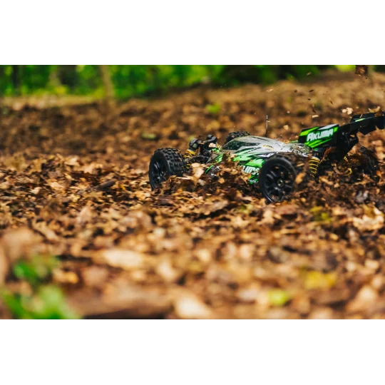 500409082-Buggy RC Carson Akuma 4WD 1/8 Brushless RTR vert + accus et chargeur - 500409082