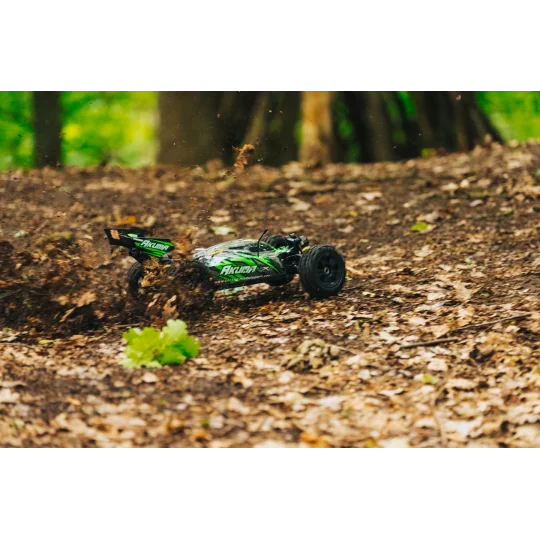 500409082-Buggy RC Carson Akuma 4WD 1/8 Brushless RTR vert + accus et chargeur - 500409082