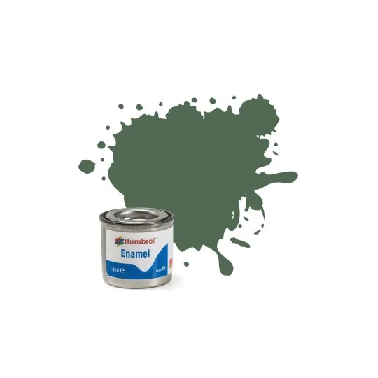AA0847-Peinture Enamel 76: Uniform Green - Mat - 14ml Humbrol AA0847