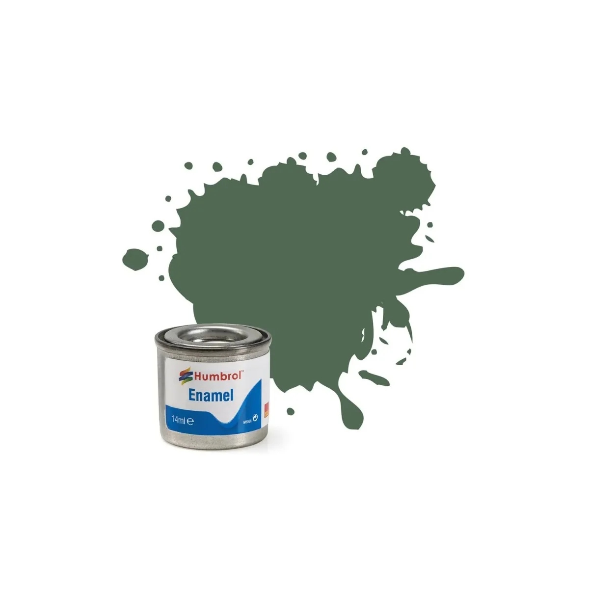 Peinture Enamel 76: Uniform Green - Mat - 14ml Humbrol AA0847 - AA0847