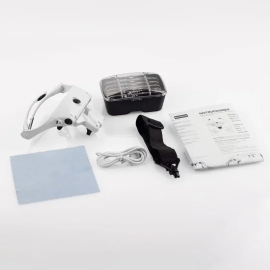 HEL-99029-Lunettes loupes avec éclairage LED Heller 99029