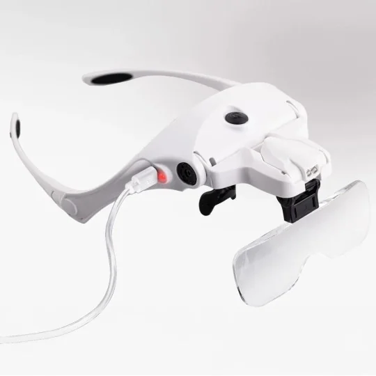 HEL-99029-Lunettes loupes avec éclairage LED Heller 99029