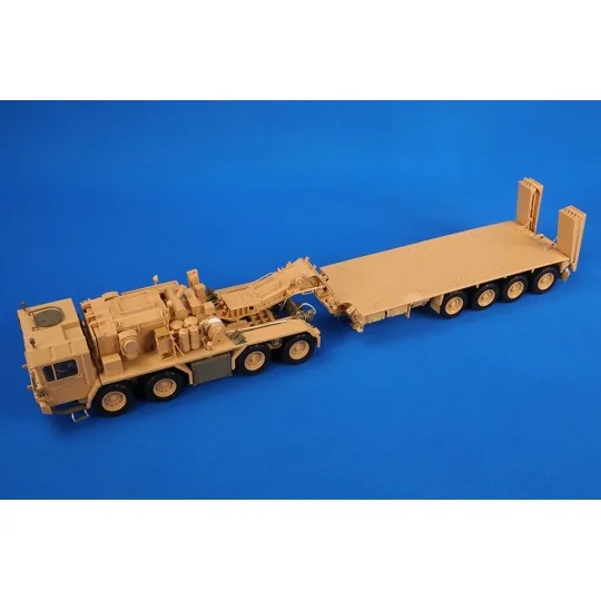Trumpeter FAUN SLT 50-3 Elefant with SaAnh.52t semi-trailer 1/35 sc... TR01055-Trumpeter FAUN SLT 50-3 Elefant with SaAnh.52t semi-trailer 1/35 scale model kit 01070