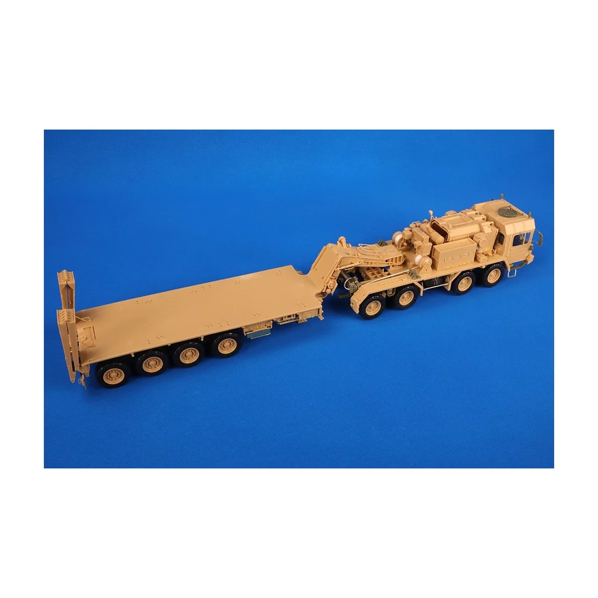 Maquette FAUN SLT 50-3 Elefant avec semi-remorque SaAnh.52t 1/35 Tr...